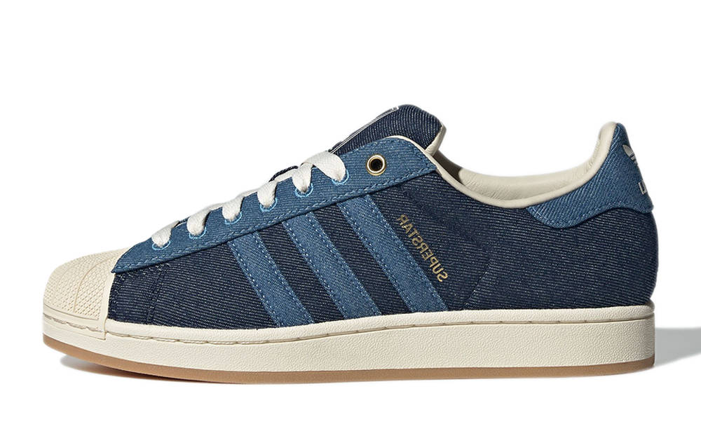adidas Superstar II Blue Denim White