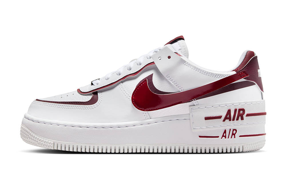 Nike Air Force 1 Shadow White Night Maroon CI0919-123