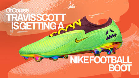 Of Course Travis Scott Is Getting a Nike Football Boot Of Course Travis Scott Is Getting a Nike Football Boot