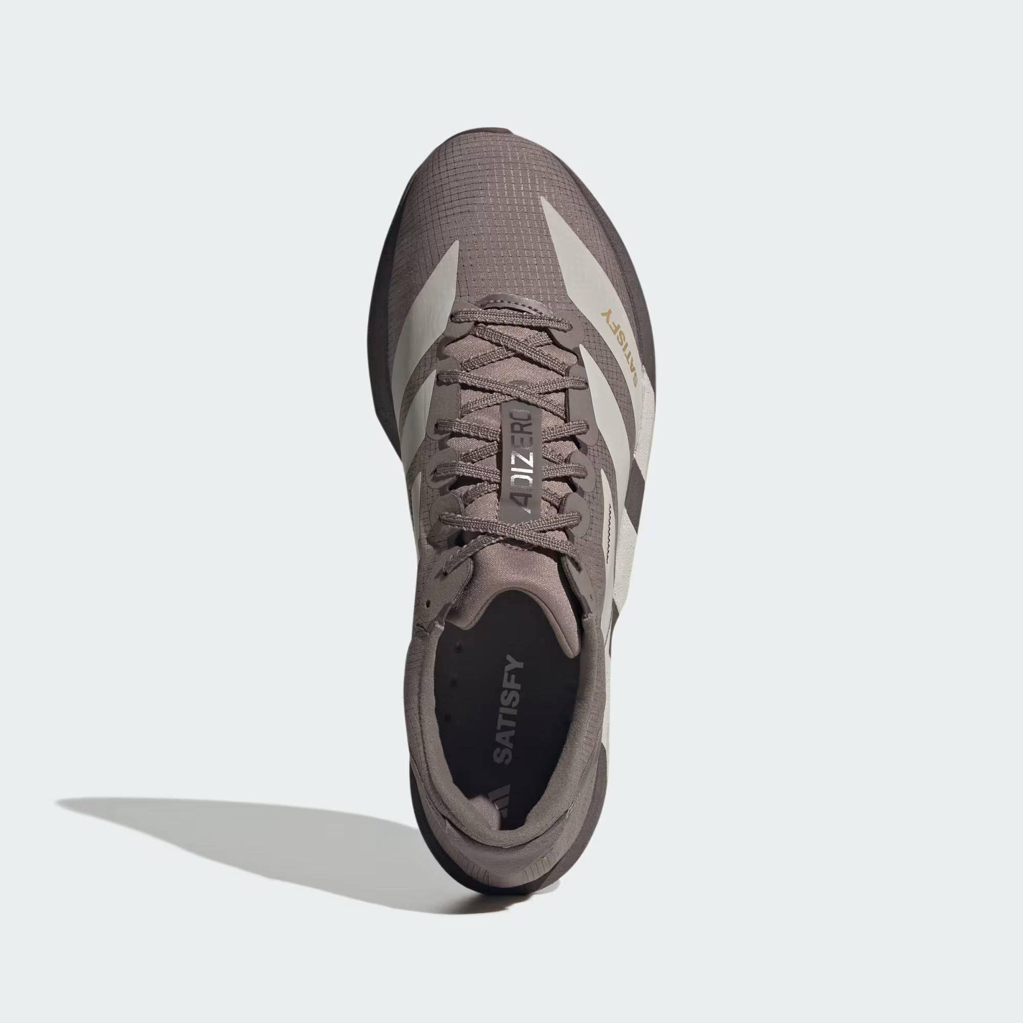 Satisfy x adidas Adizero Adios Charcoal KH6682 middle