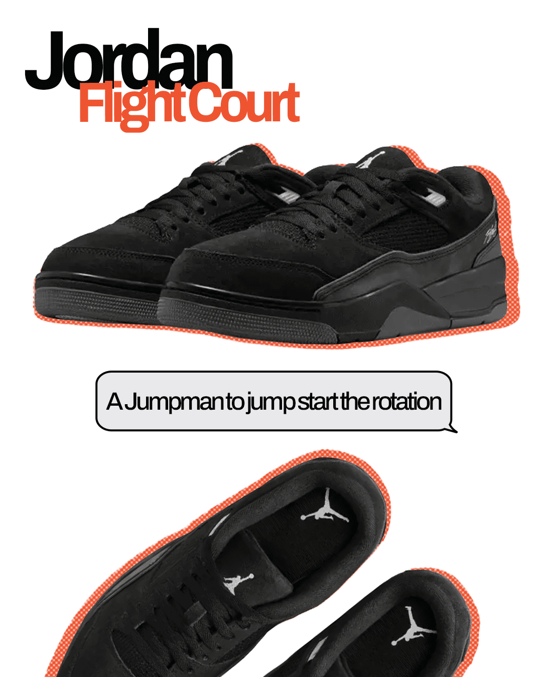 jordan flight court black