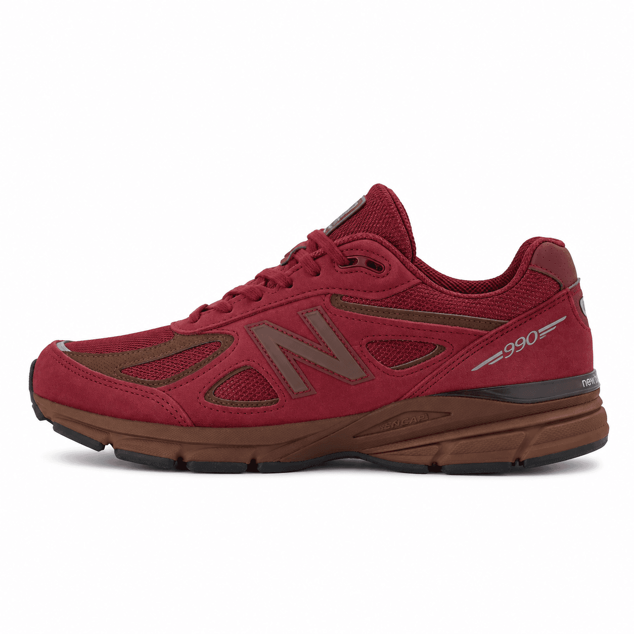 new balance 990v4 MONARCH BURGUNDY