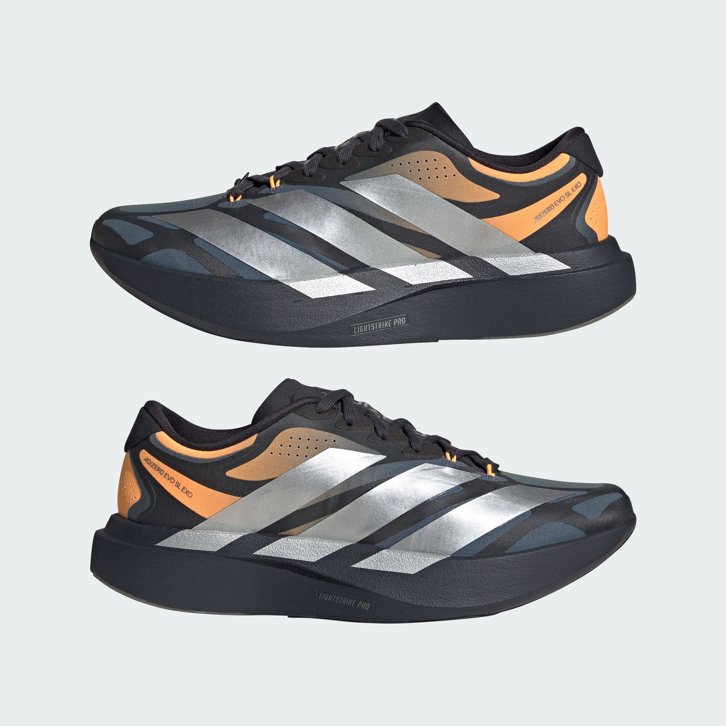 adidas Adizero EVO SL EXO Silver Lucid Tangerine KJ0427 feature