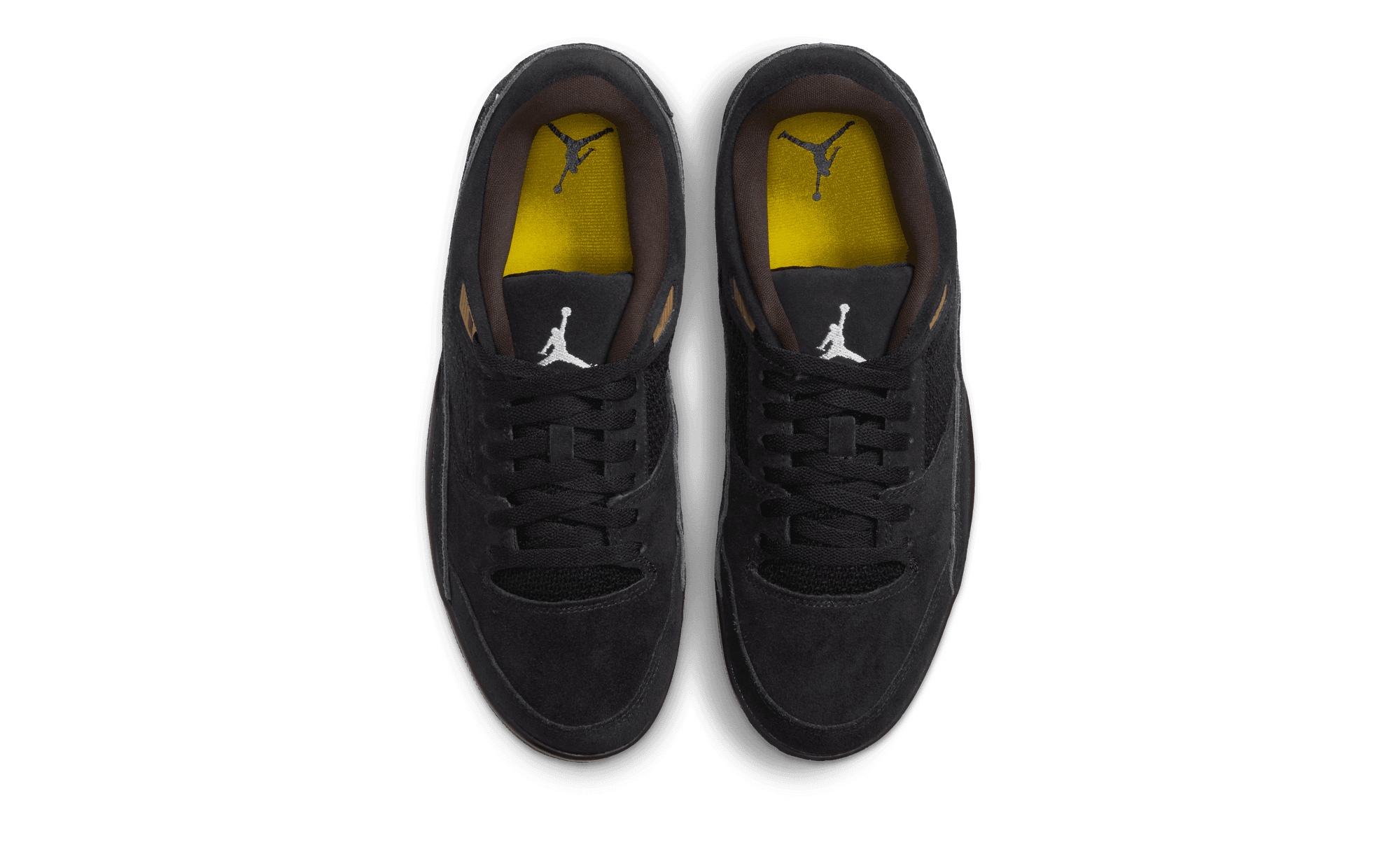 Air Jordan Flight Court Black Velvet Brown HF3255-017 middle