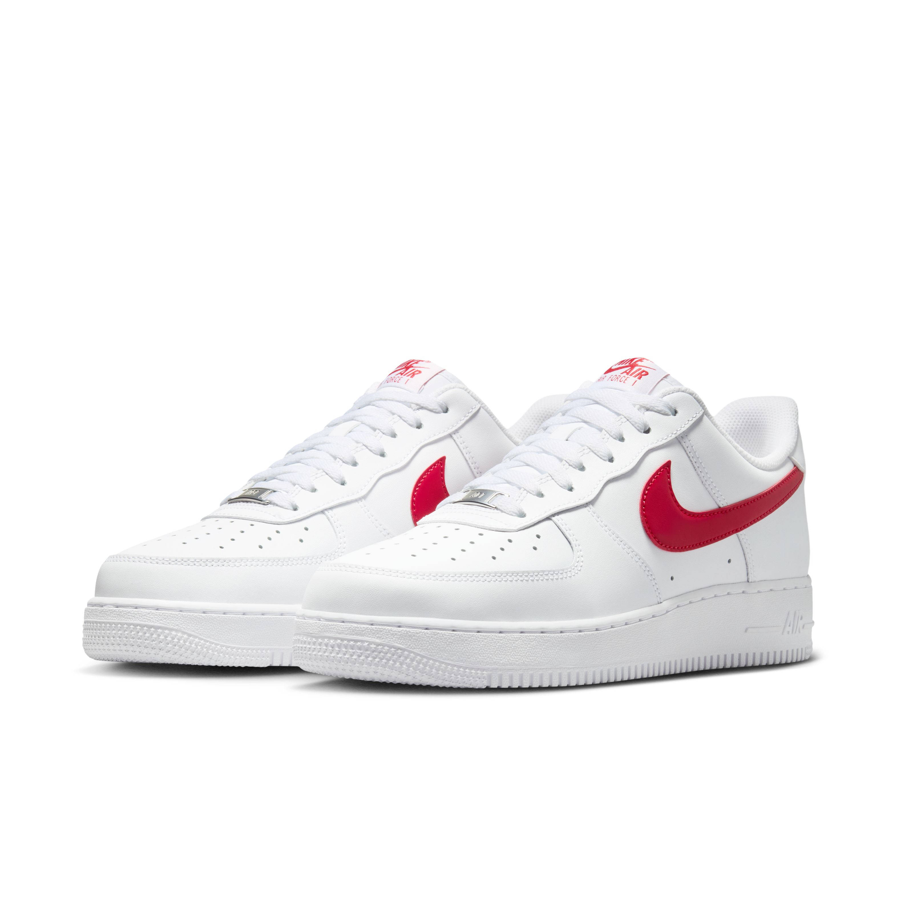 Nike Air Force 1 07 White University Red FJ4146 133 front