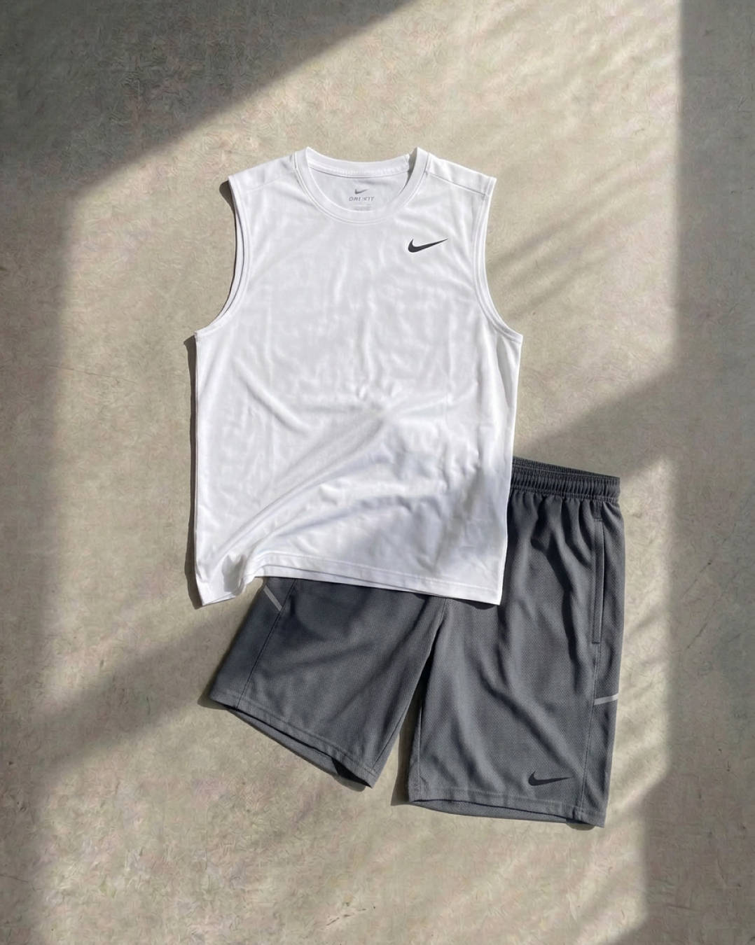 Nike t-shirt and shorts