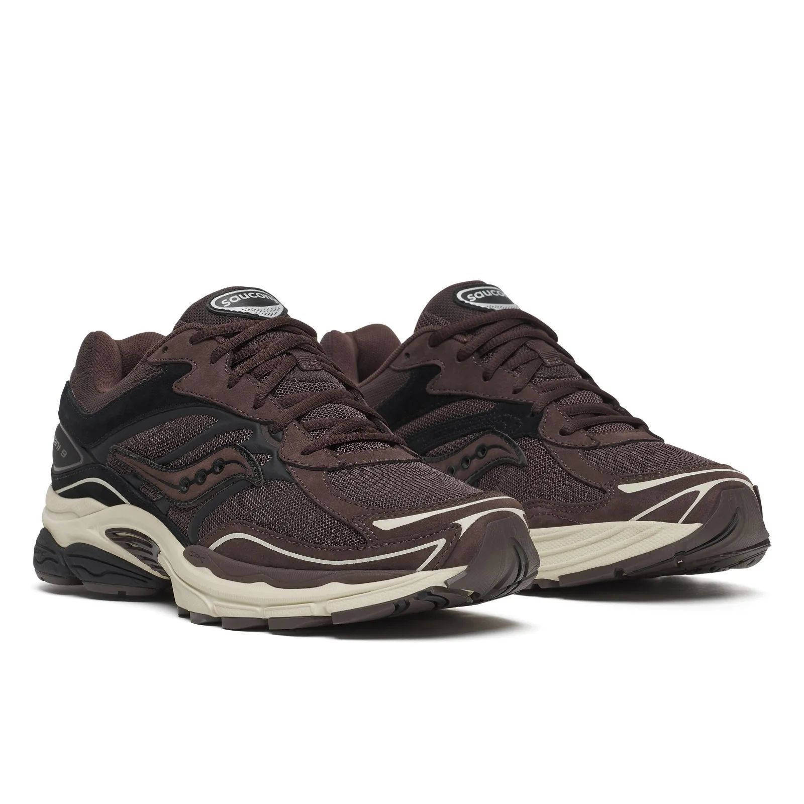 Saucony Progrid Omni 9 Suede New Cage Torte Black S101835 1003 front