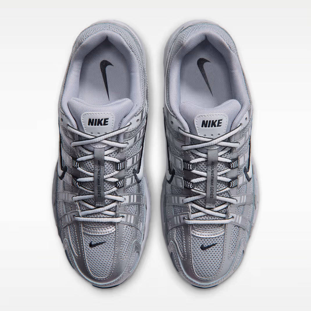 Nike P 6000 Wolf Grey Metallic Silver BV1021 022 top