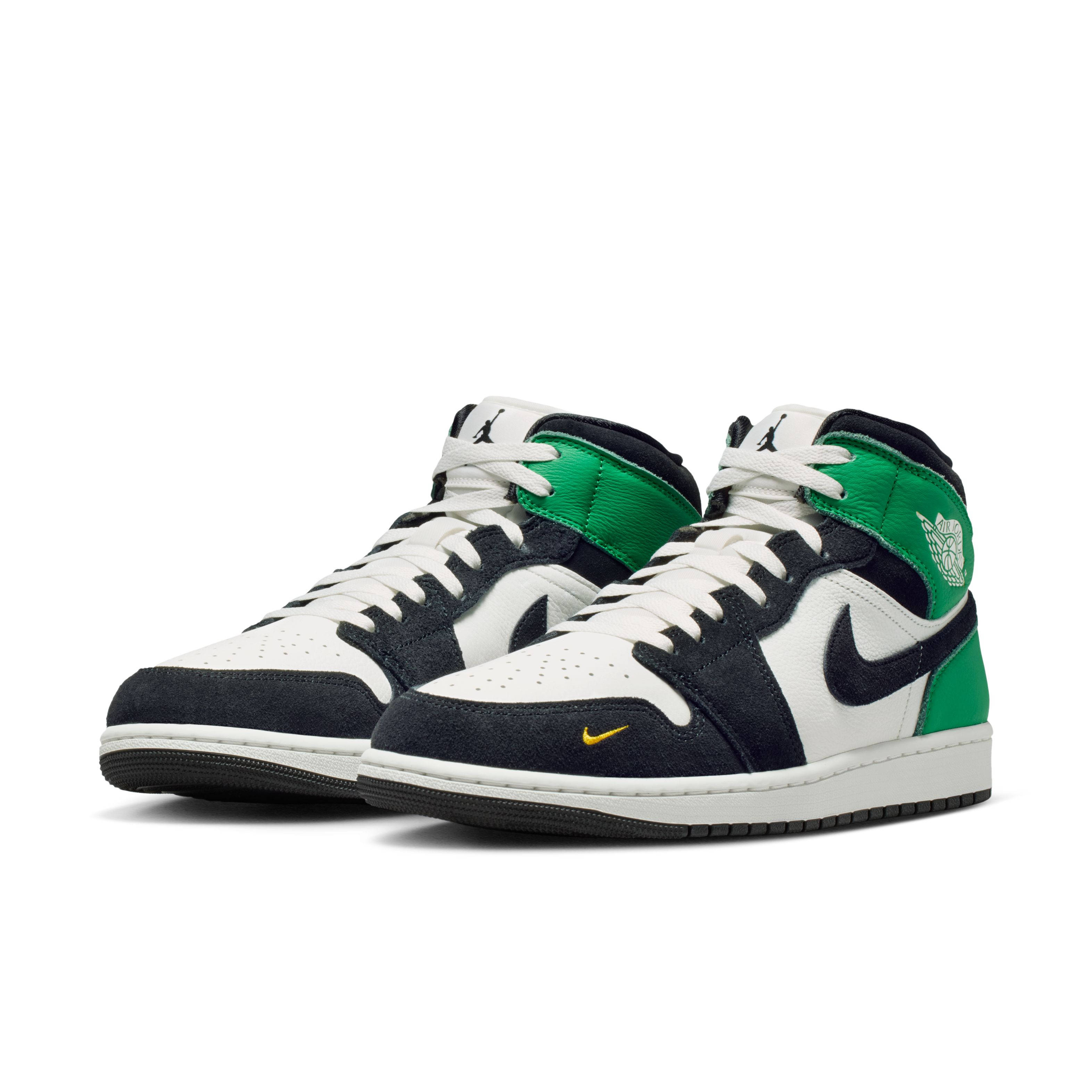 Air Jordan 1 Mid SE Lucky Green II9812 100 front