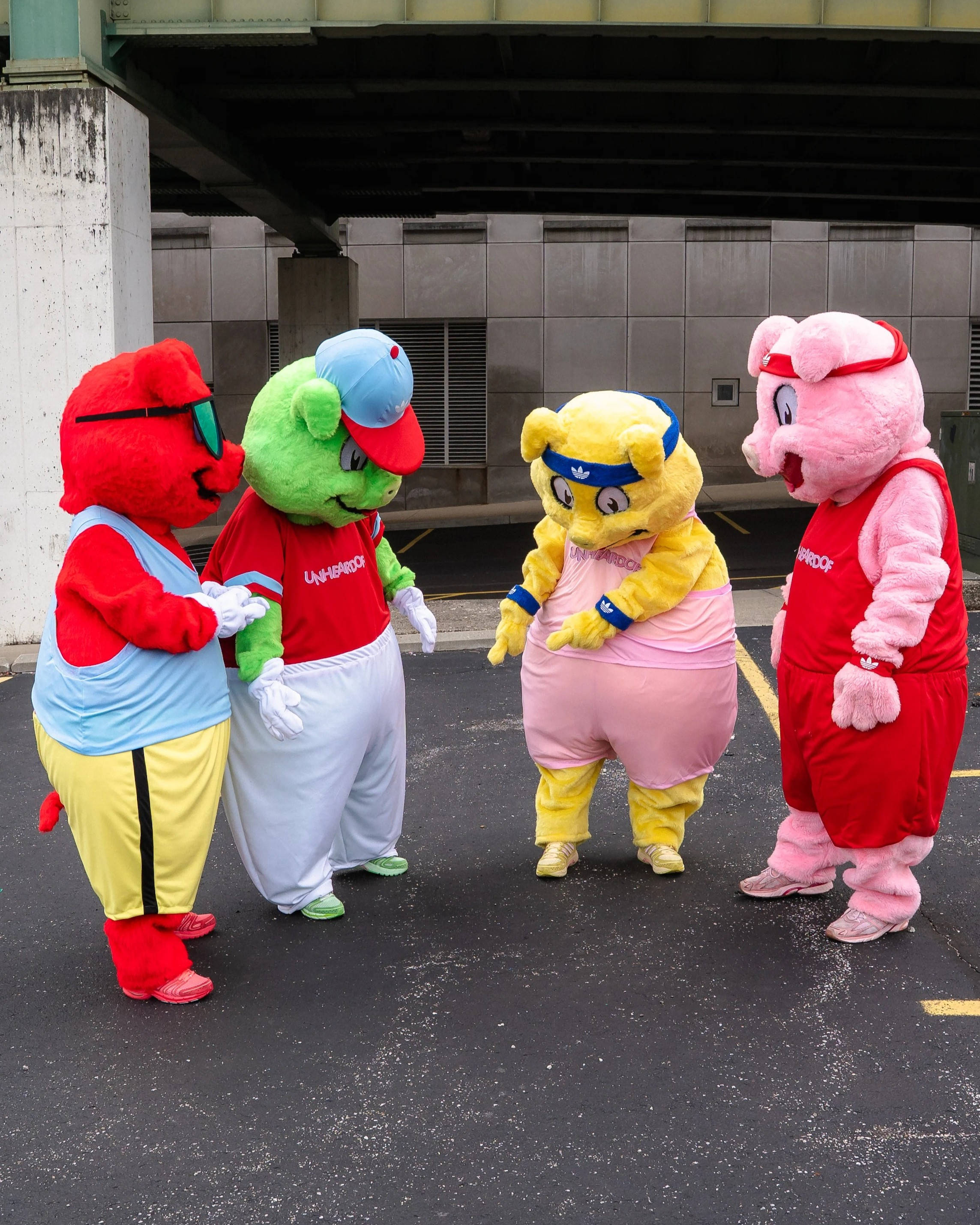unheardof adidas piggy runner blog campaign