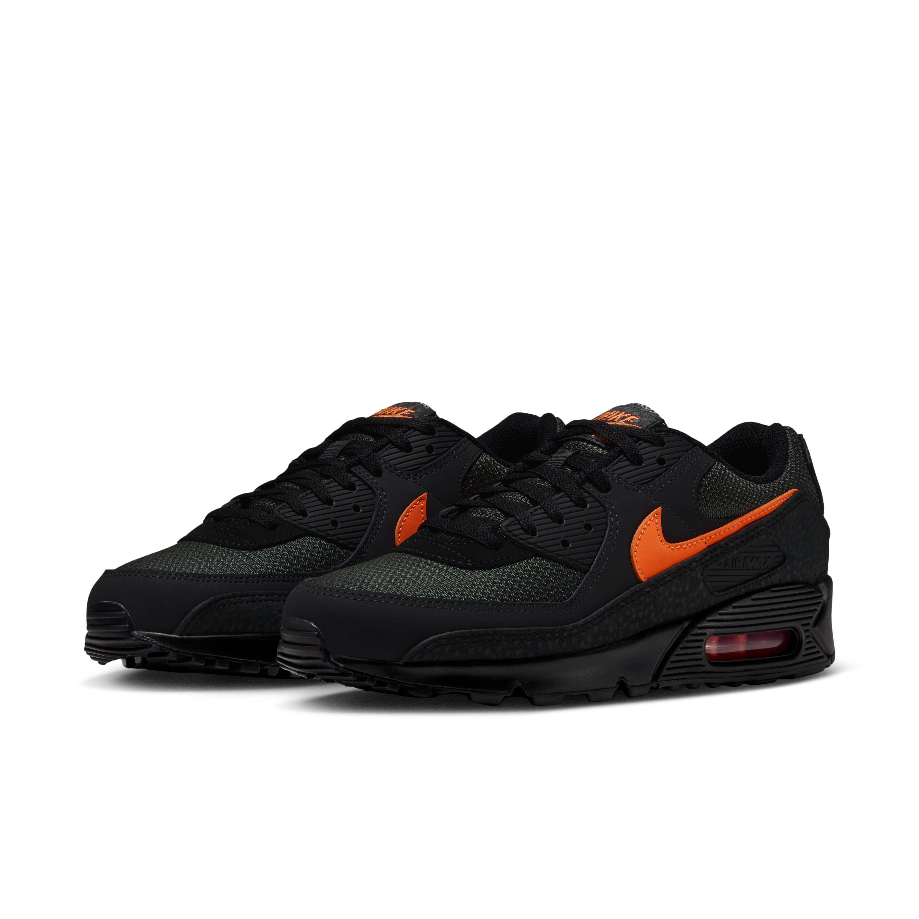 Nike Air Max 90 Cargo Khaki Orange IZ9645 325 front
