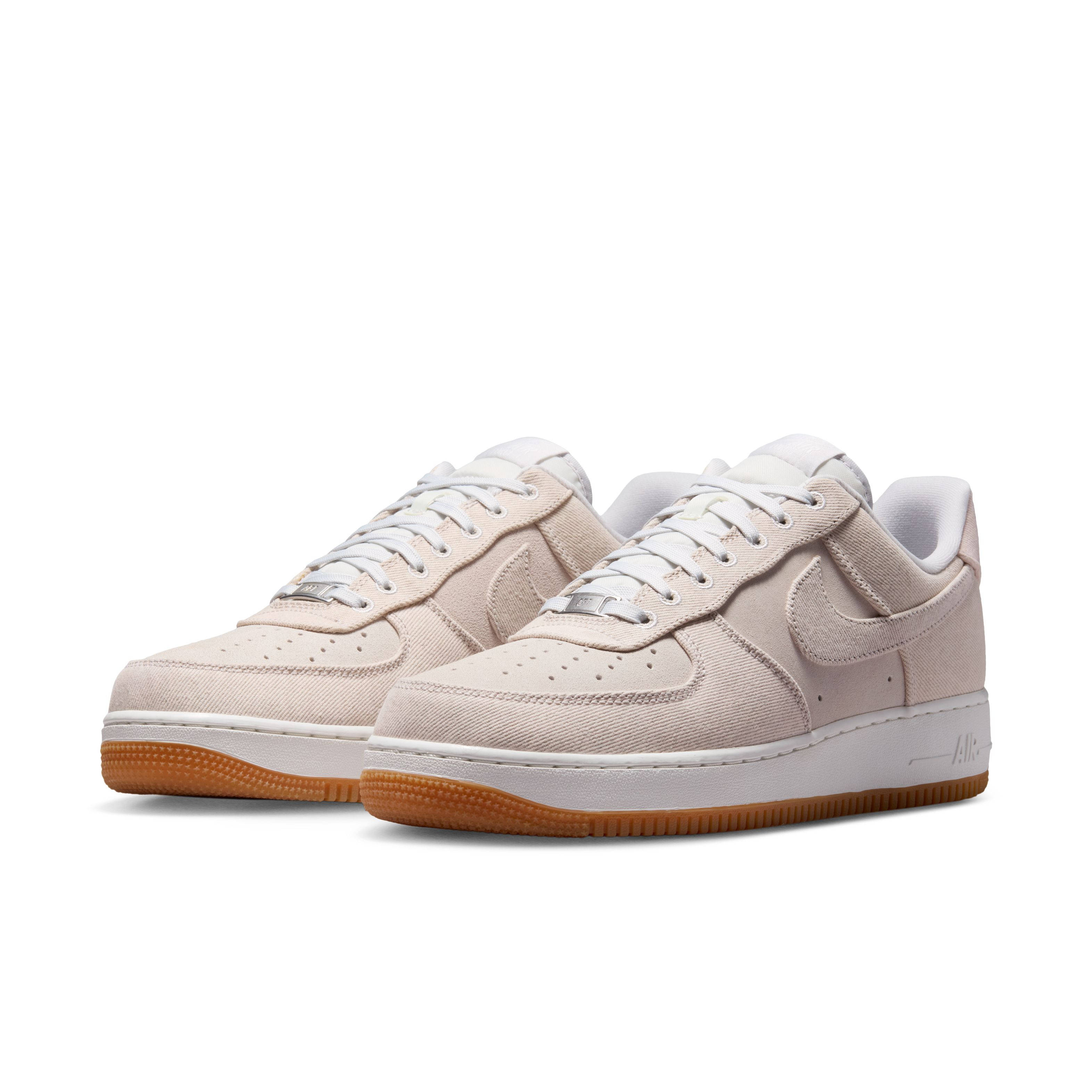 Nike Air Force 1 Low 07 LV8 Vast Grey Canvas Gum IR0951 001 front