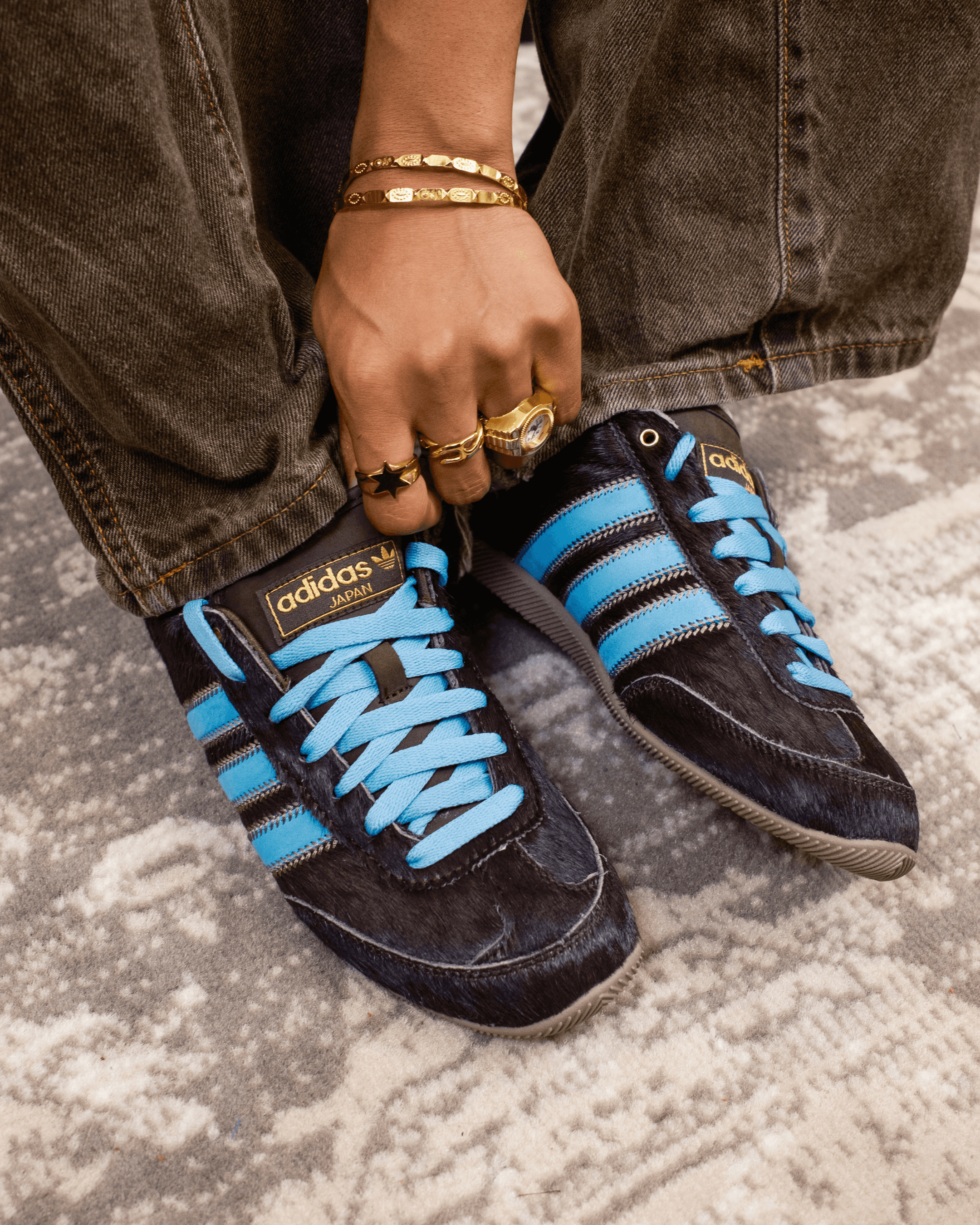 adidas Japan Dark Brown Blue