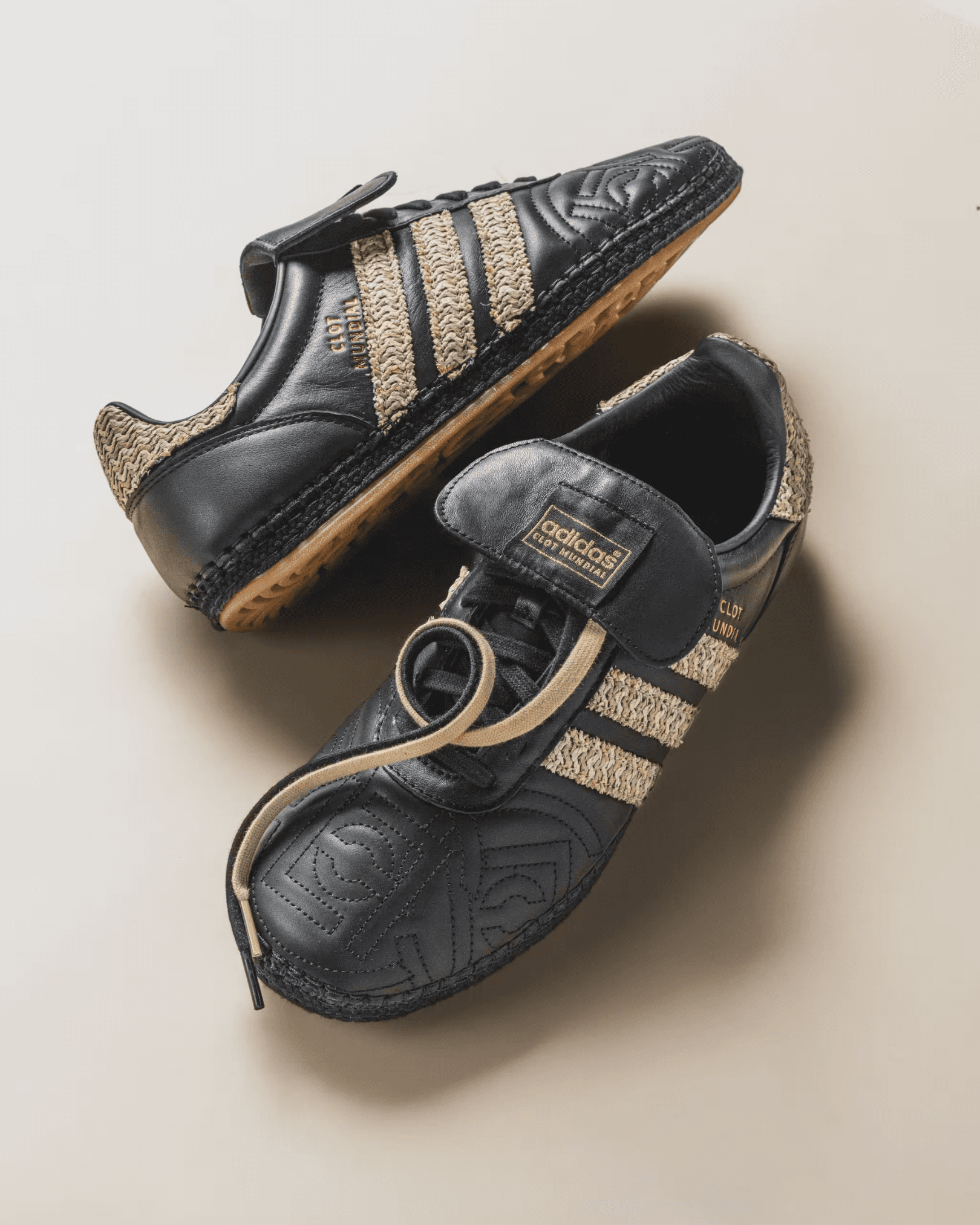 CLOT x adidas Mundial Black Gold