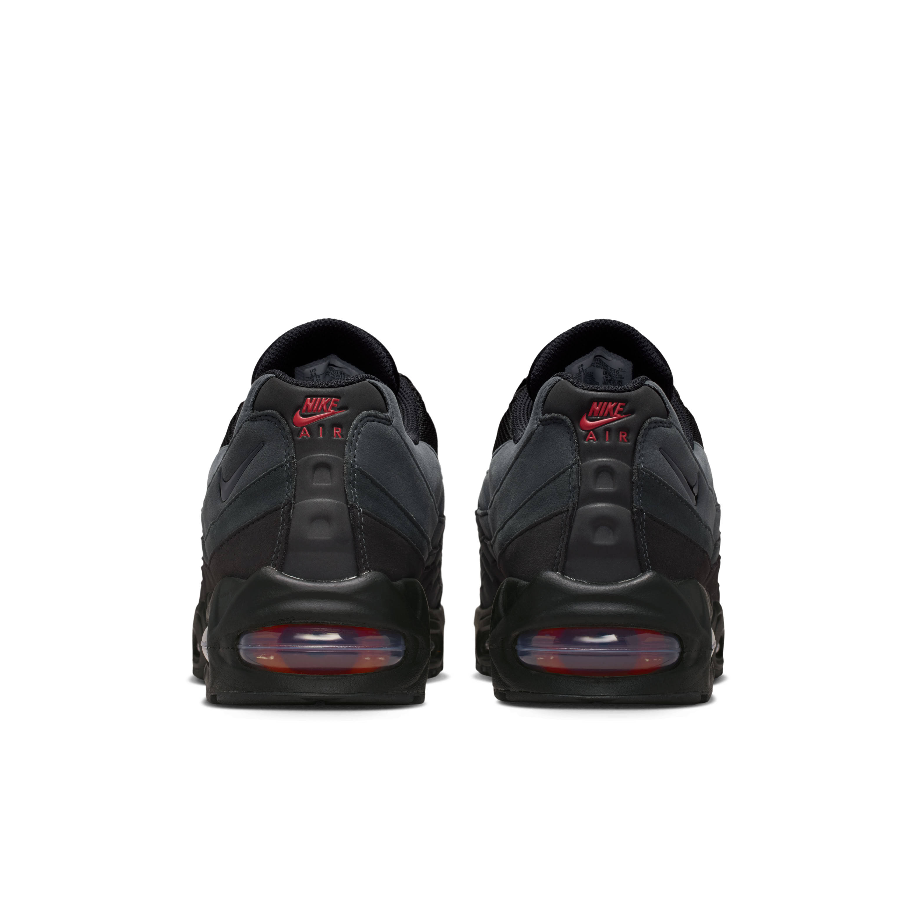 Nike Air Max 95 Big Bubble Black Anthracite Heel