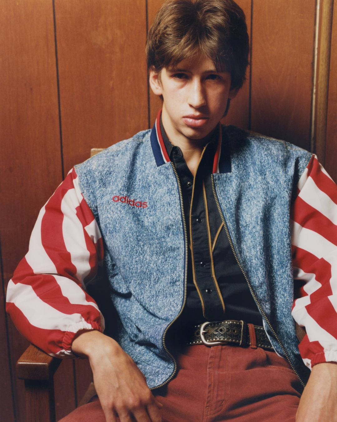 adidas 94 jersey themed track top editorial