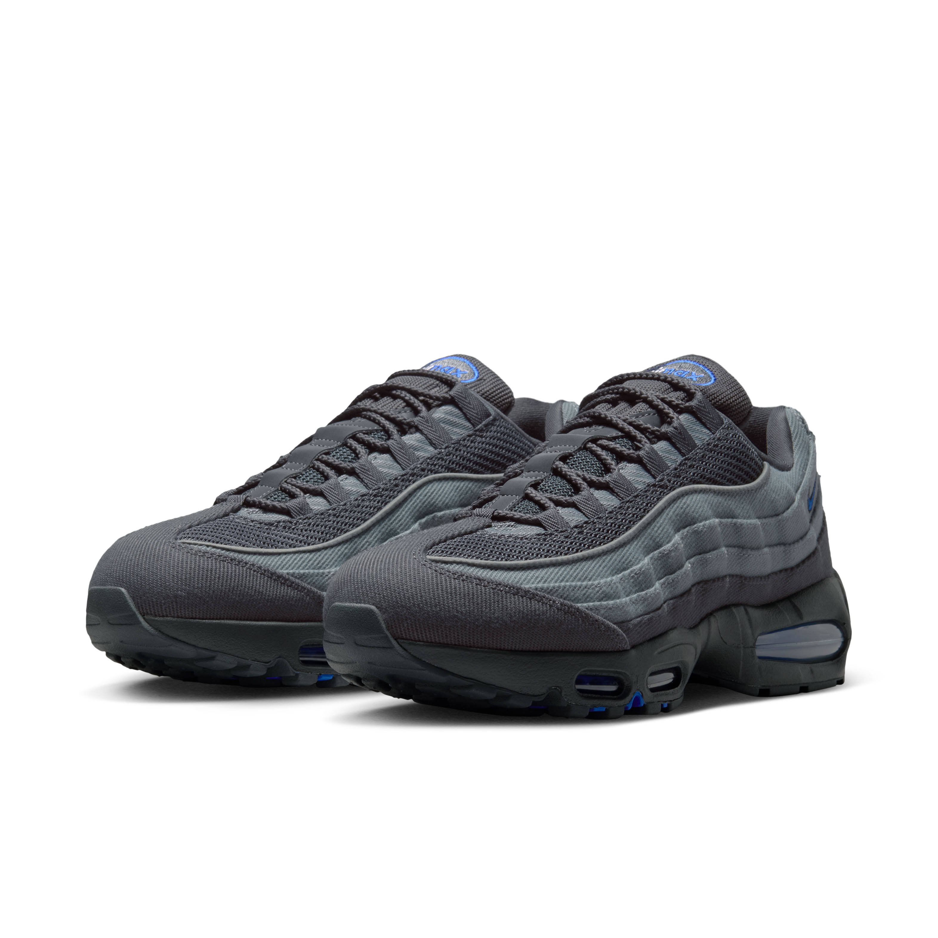 Nike Air Max 95 Canvas Smoke Grey Anthracite Pair