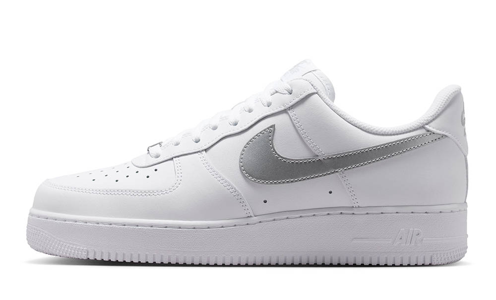 Nike Air Force 1 Low 07 White Metallic Silver FJ4146-134