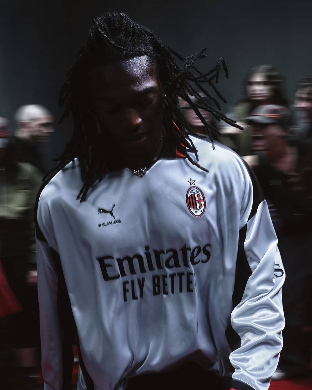 slam jam x ac milan 4th kit editorial 2