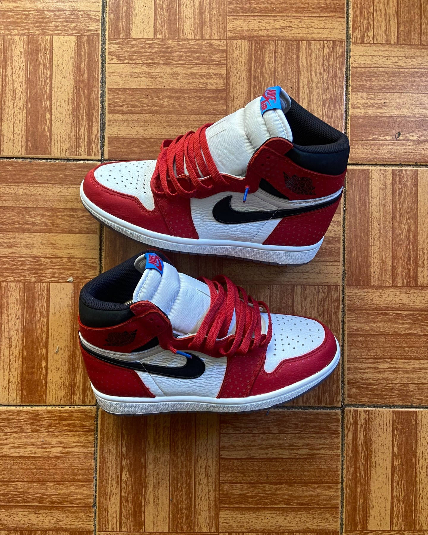 spiderman air jordan 1 no way back