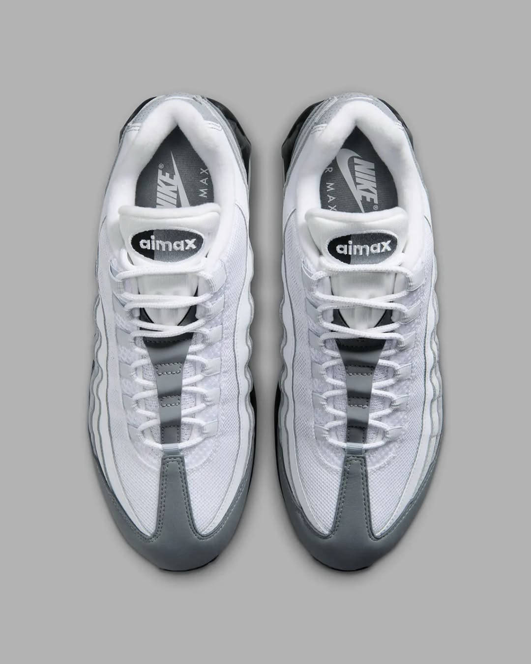 max 95 pure platinum grey top down