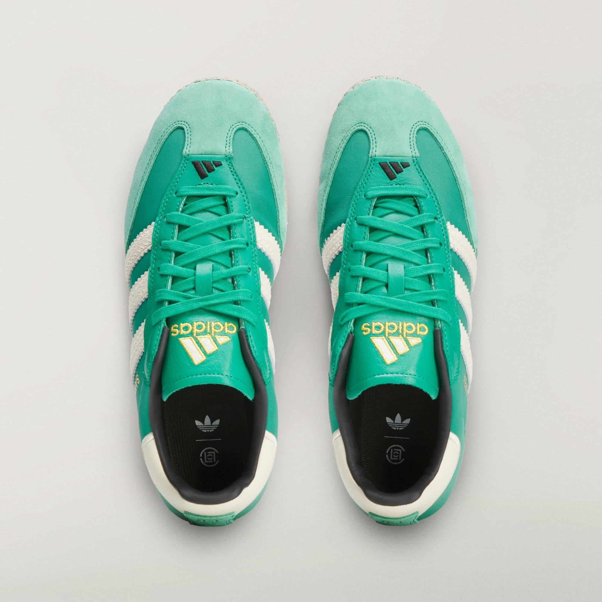 CLOT x adidas Samba Espadrille Green KI4326 middle
