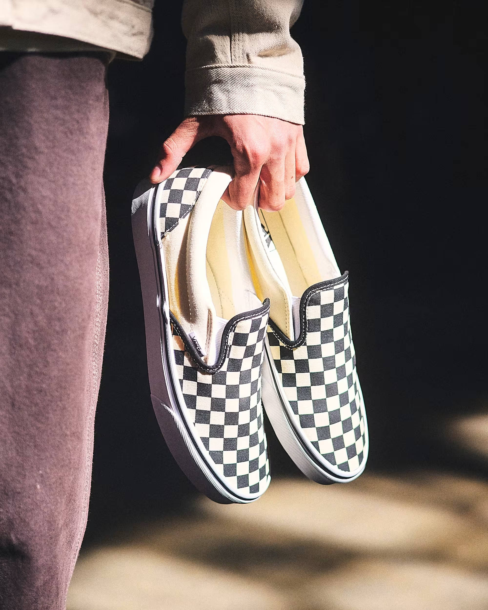 Vans checkerboard