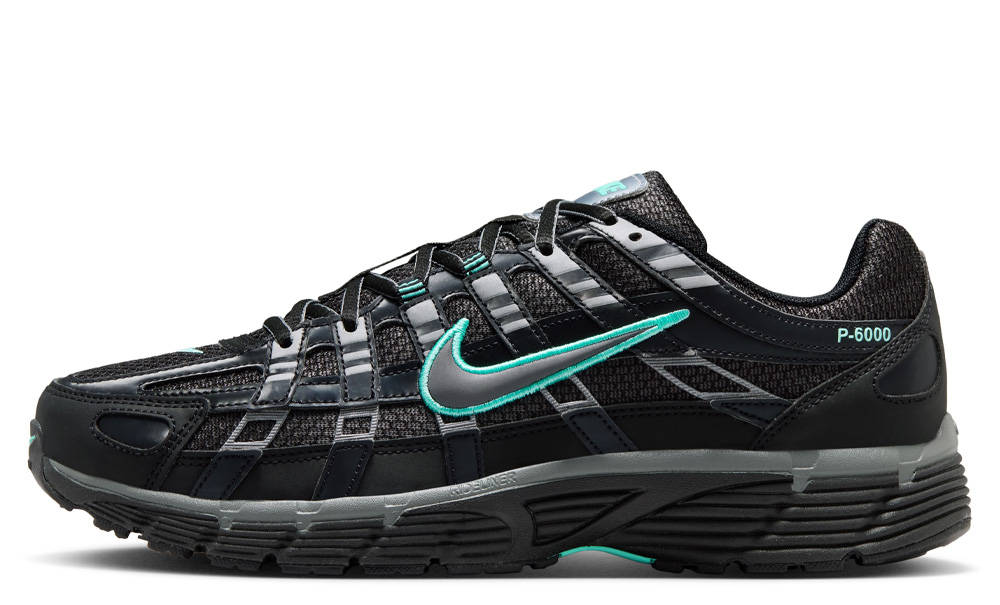 Nike P-6000 Black Hyper Turquoise
