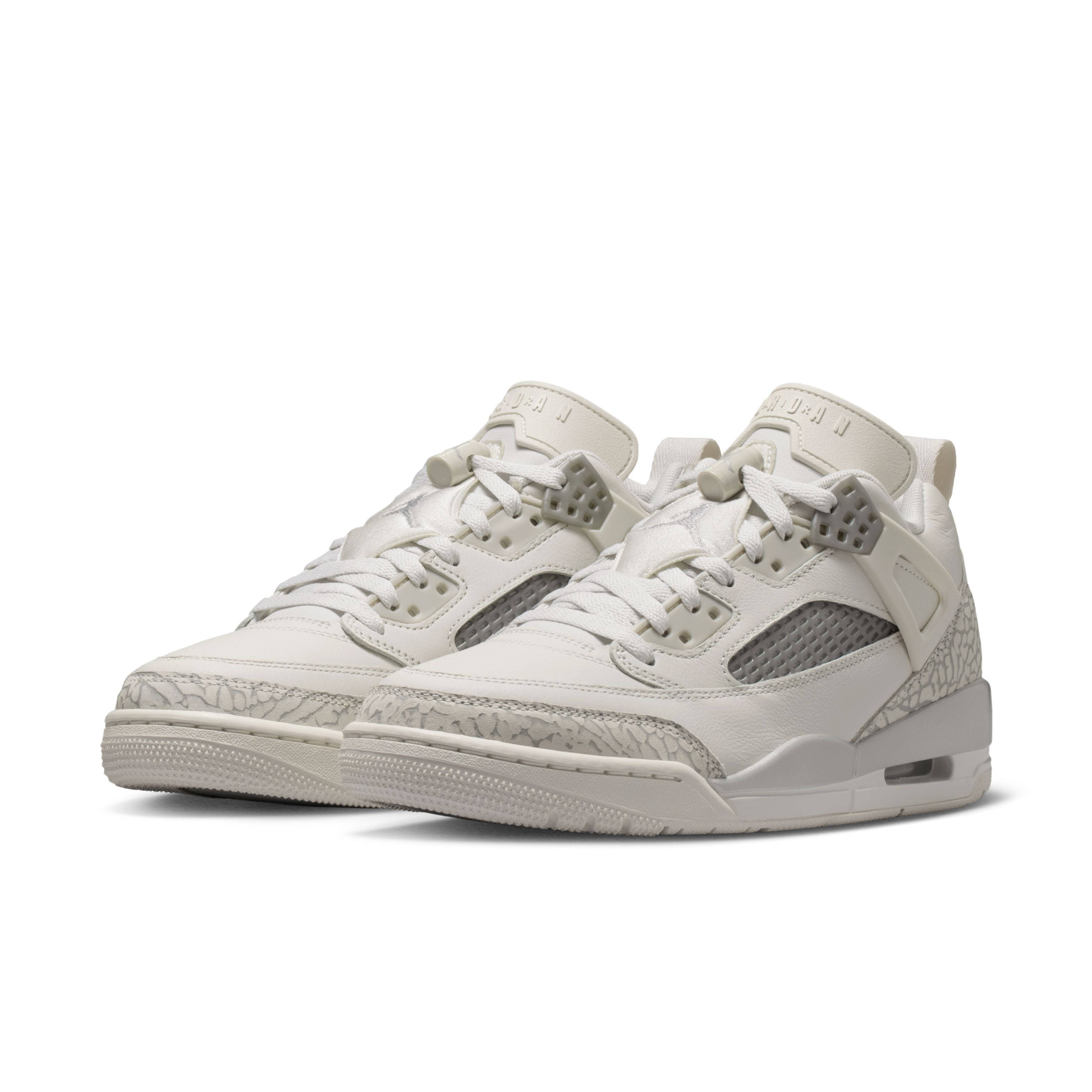 Jordan Spizike Low Swan Wolf Grey IR1836 101 front