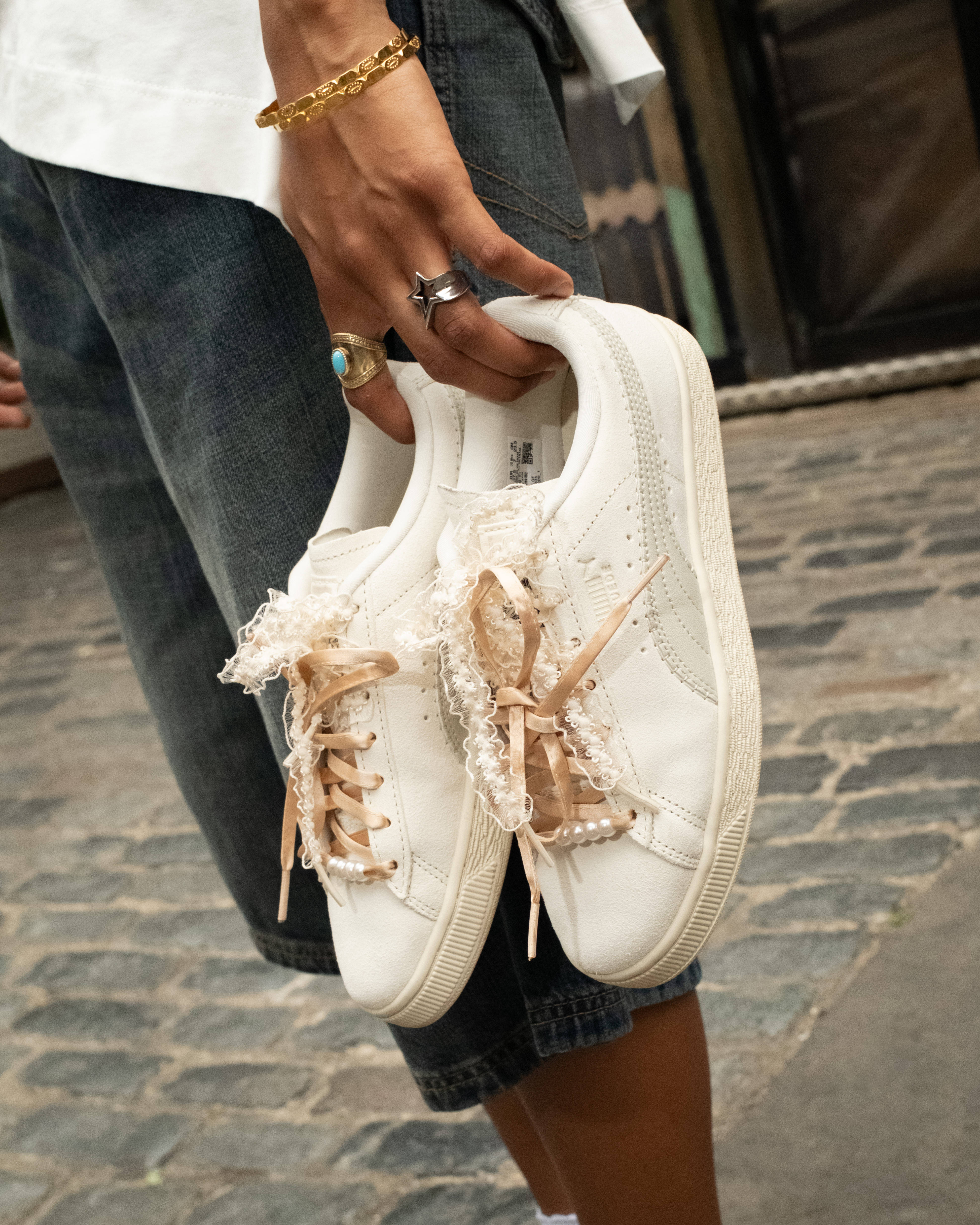 PUMA Suede Bloom - Beige
