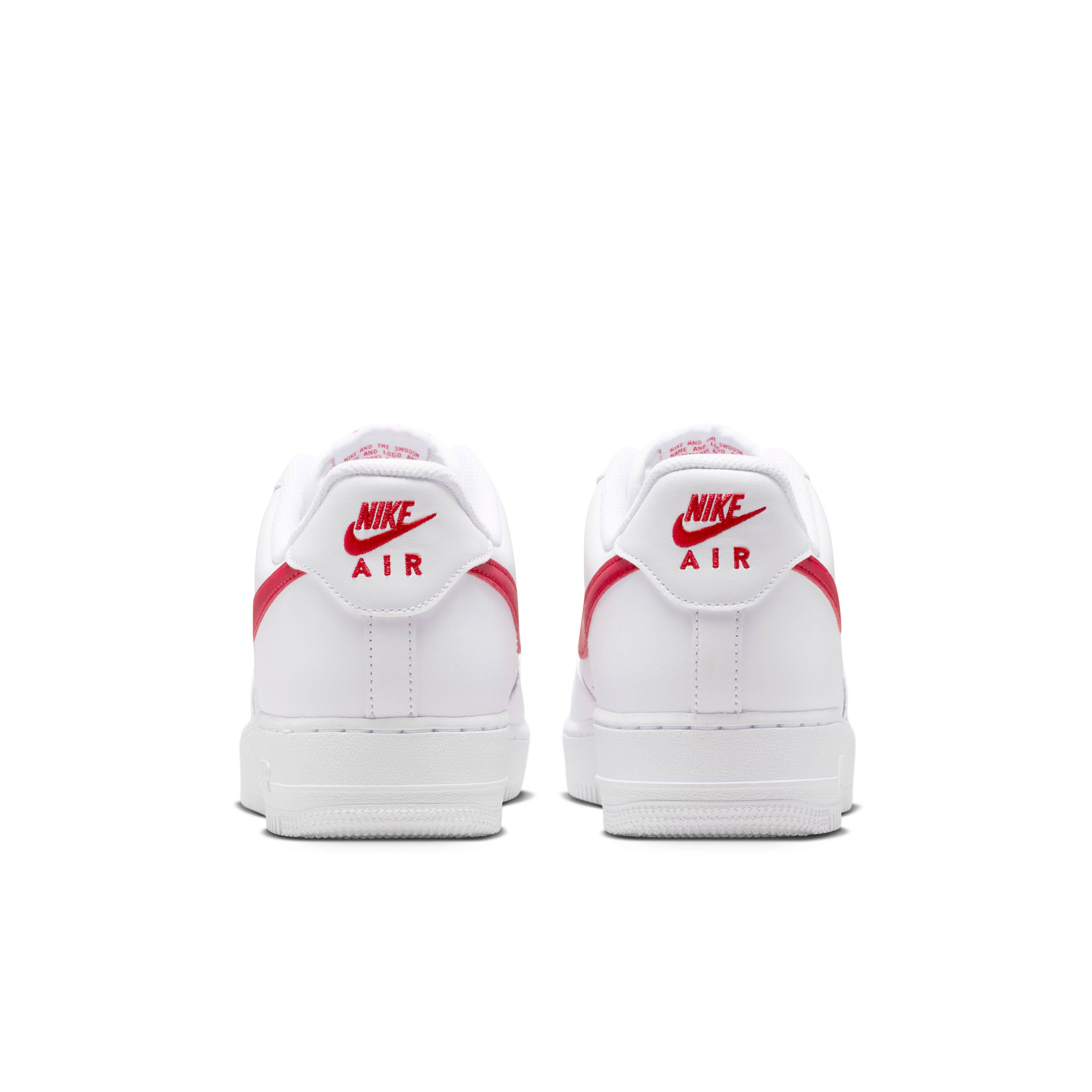 Nike Air Force 1 07 White University Red FJ4146 133 back