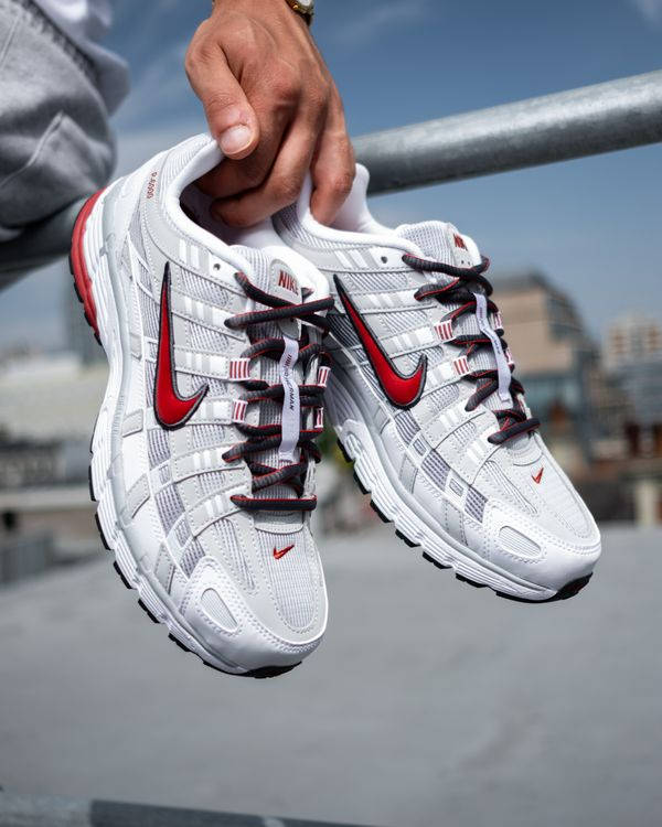 Nike P-6000 Metallic Summit White
