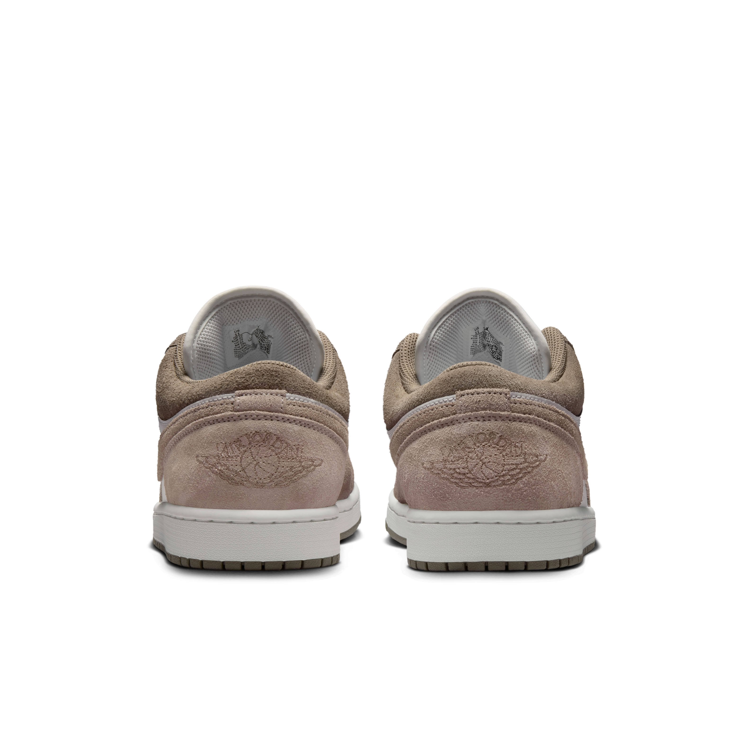Air Jordan 1 Low Olive Grey Enigma Stone Back