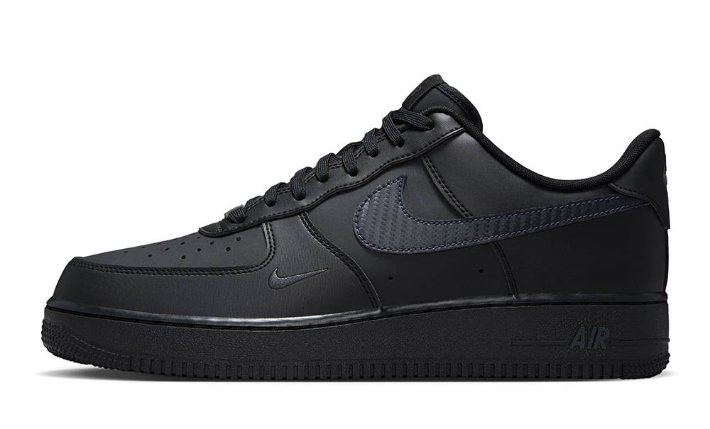 Nike Air Force 1 Low 07 Carbon Fiber Swoosh Black IV5732-003