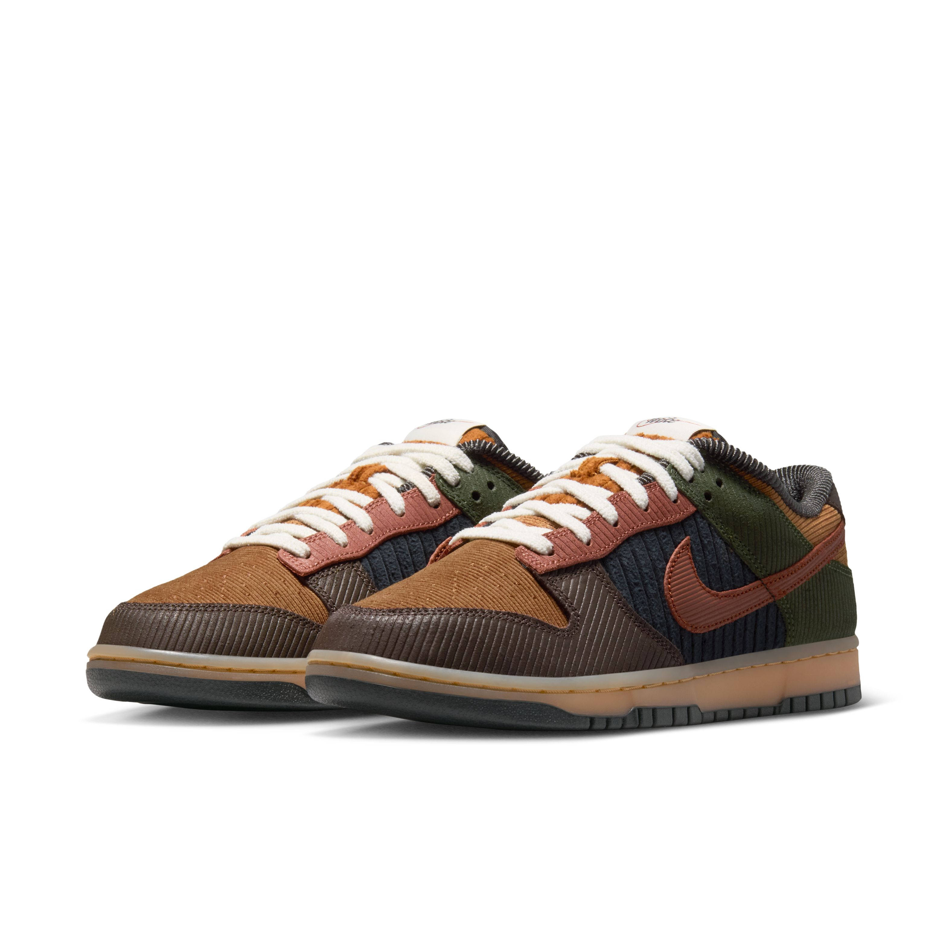 Nike Dunk Low Retro Premium Light British Tan Corduroy IB7746 201 front