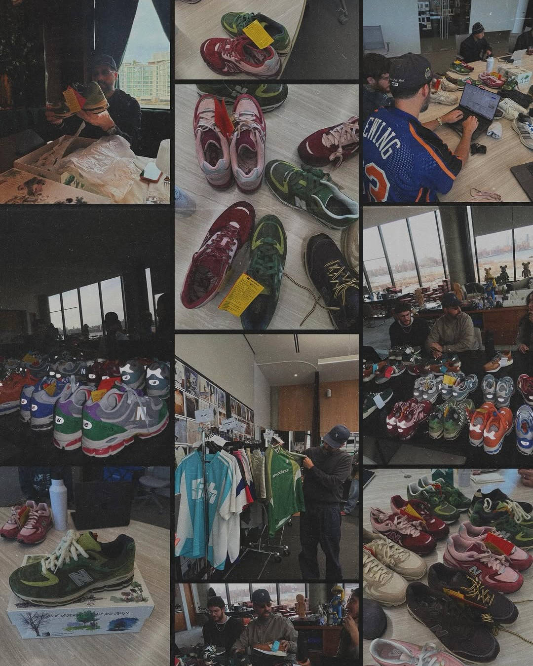 kith new balance 2011 working process