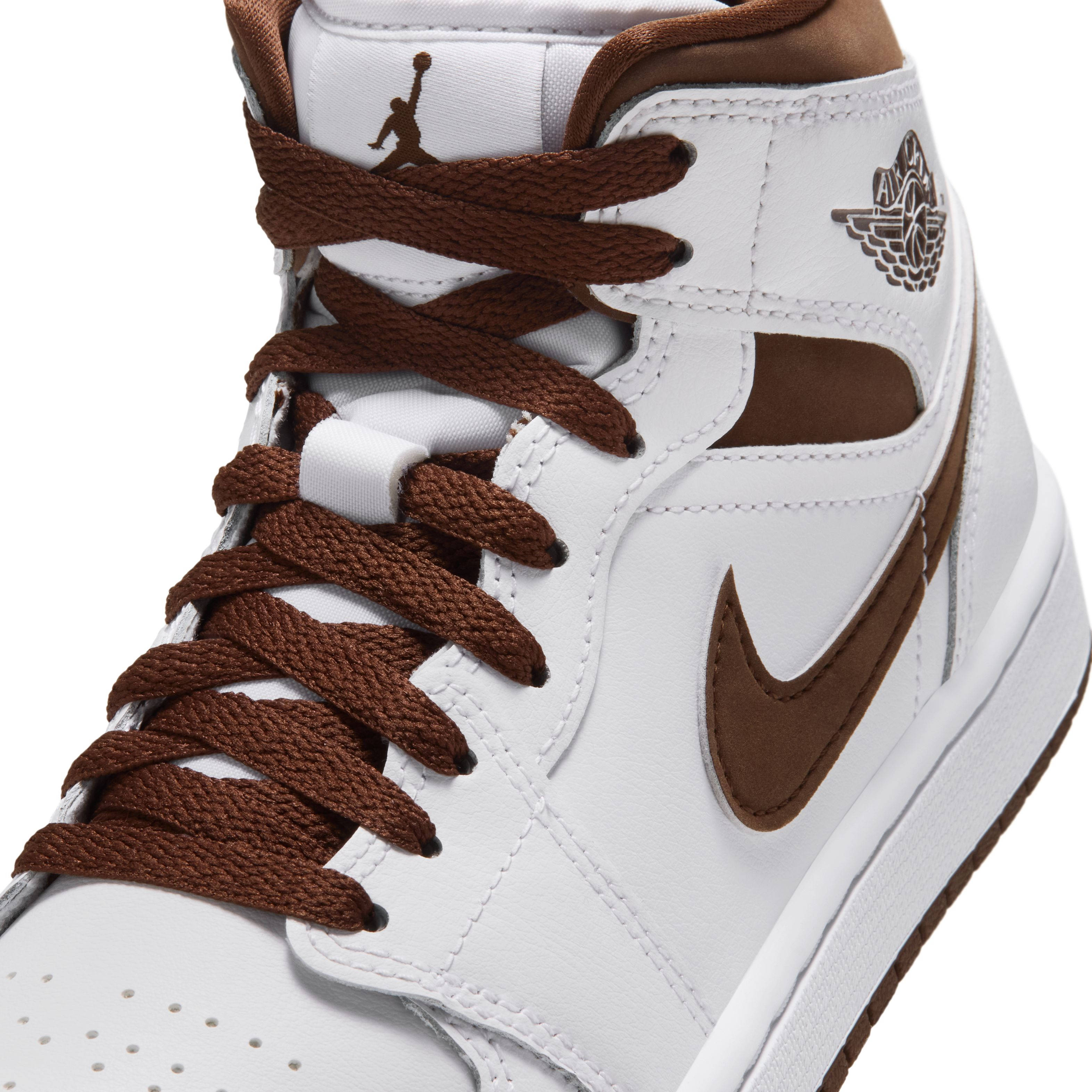 Air Jordan 1 Mid White Cacao Wow BQ6472 125 side