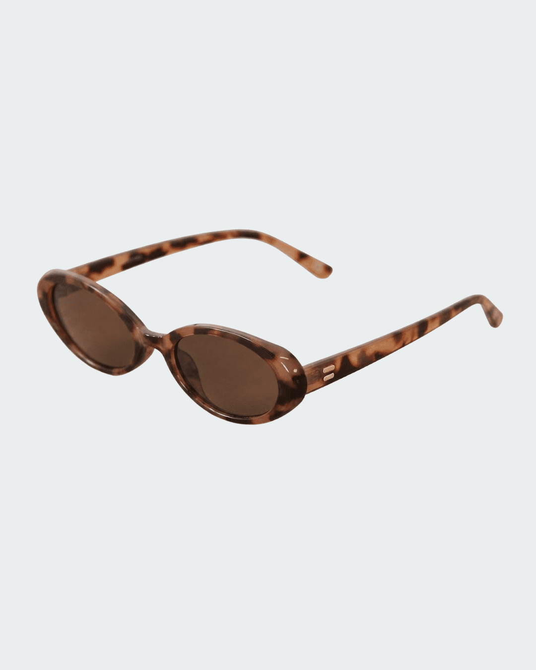 ASOS DESIGN oval sunglasses