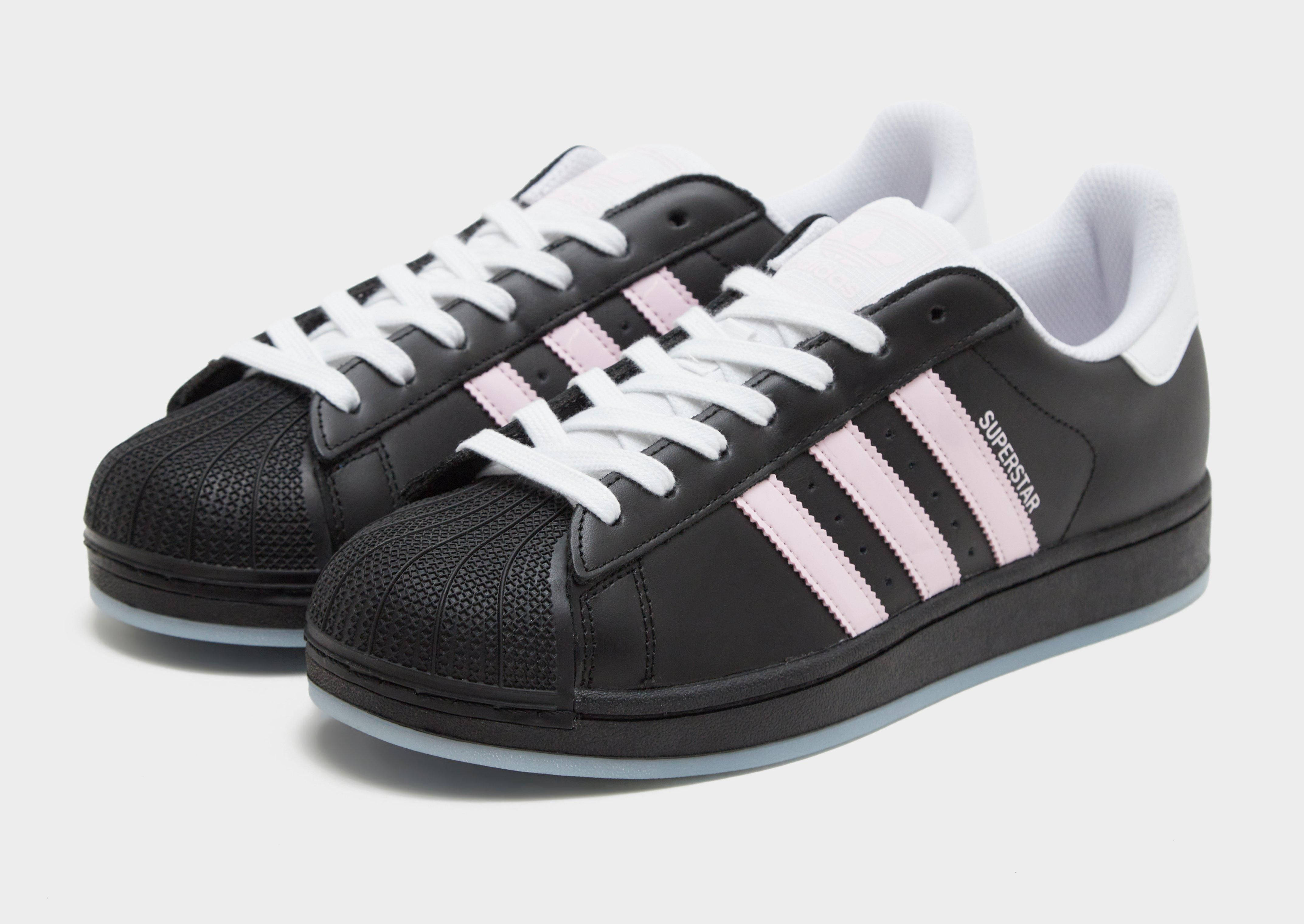 adidas Superstar II Black Pink HQ5668 front