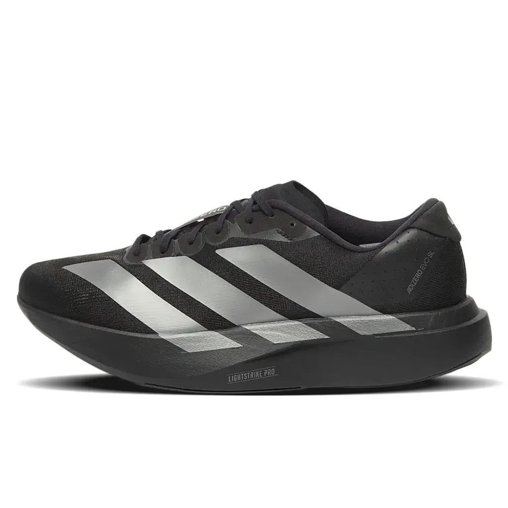 adidas Adizero EVO SL Black Iron Metallic Mens