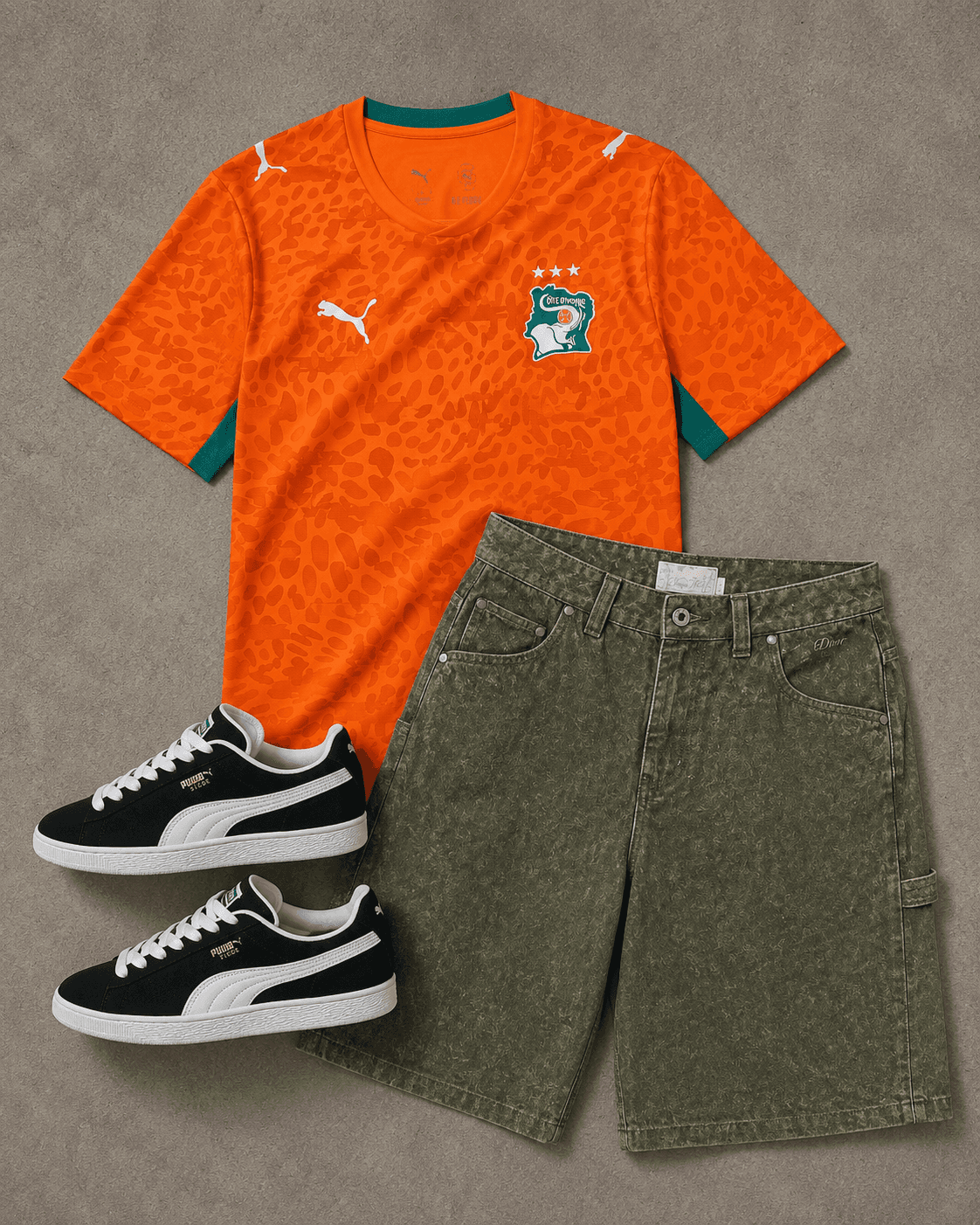 cote di voir kit outfit flatlay