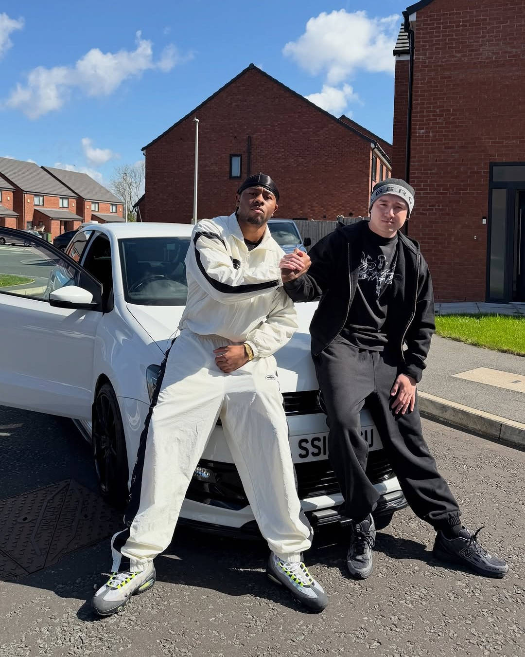 corteiz car lotto giveaway polo clint and winner posted up