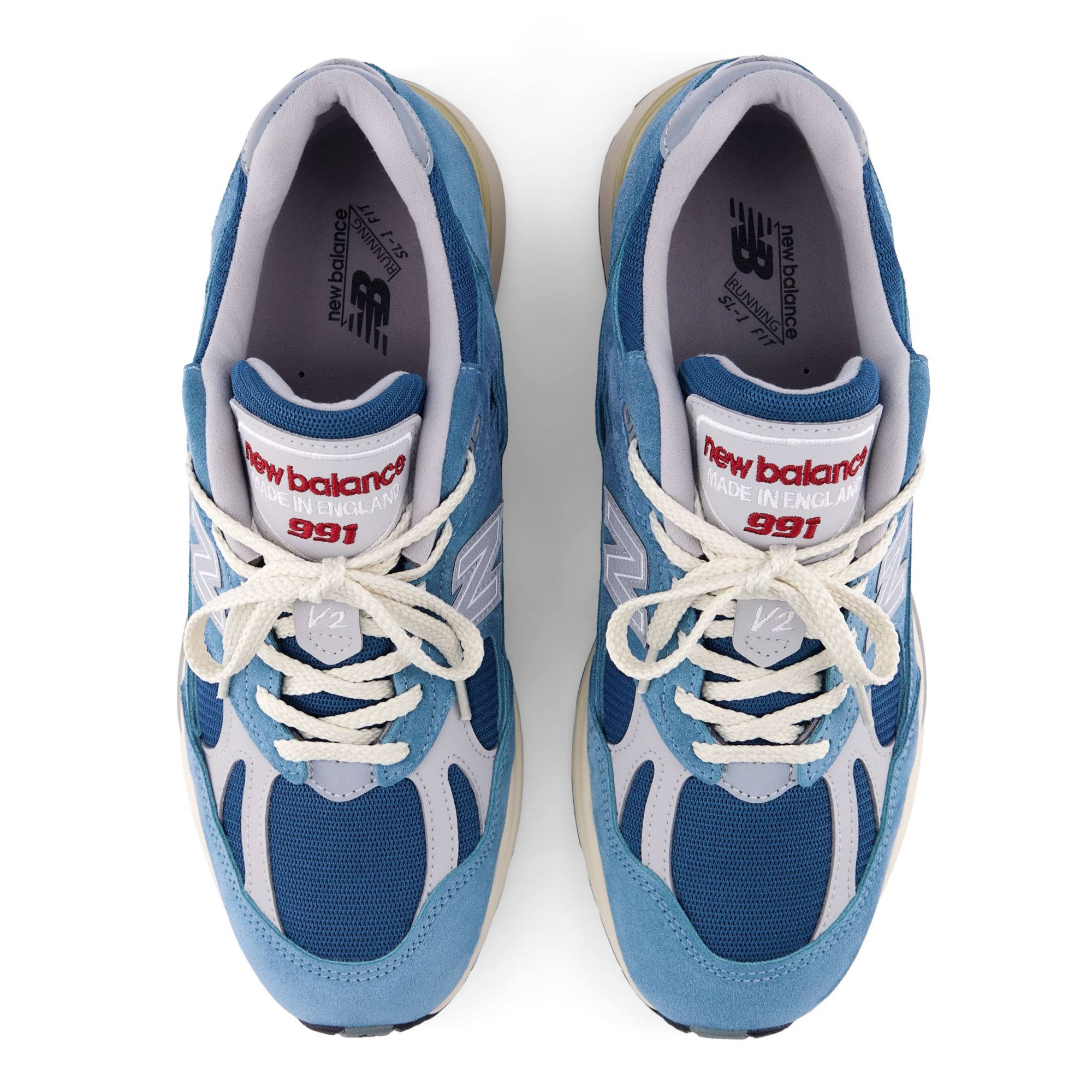 New Balance 991v2 Poseidon U991WS2 middle