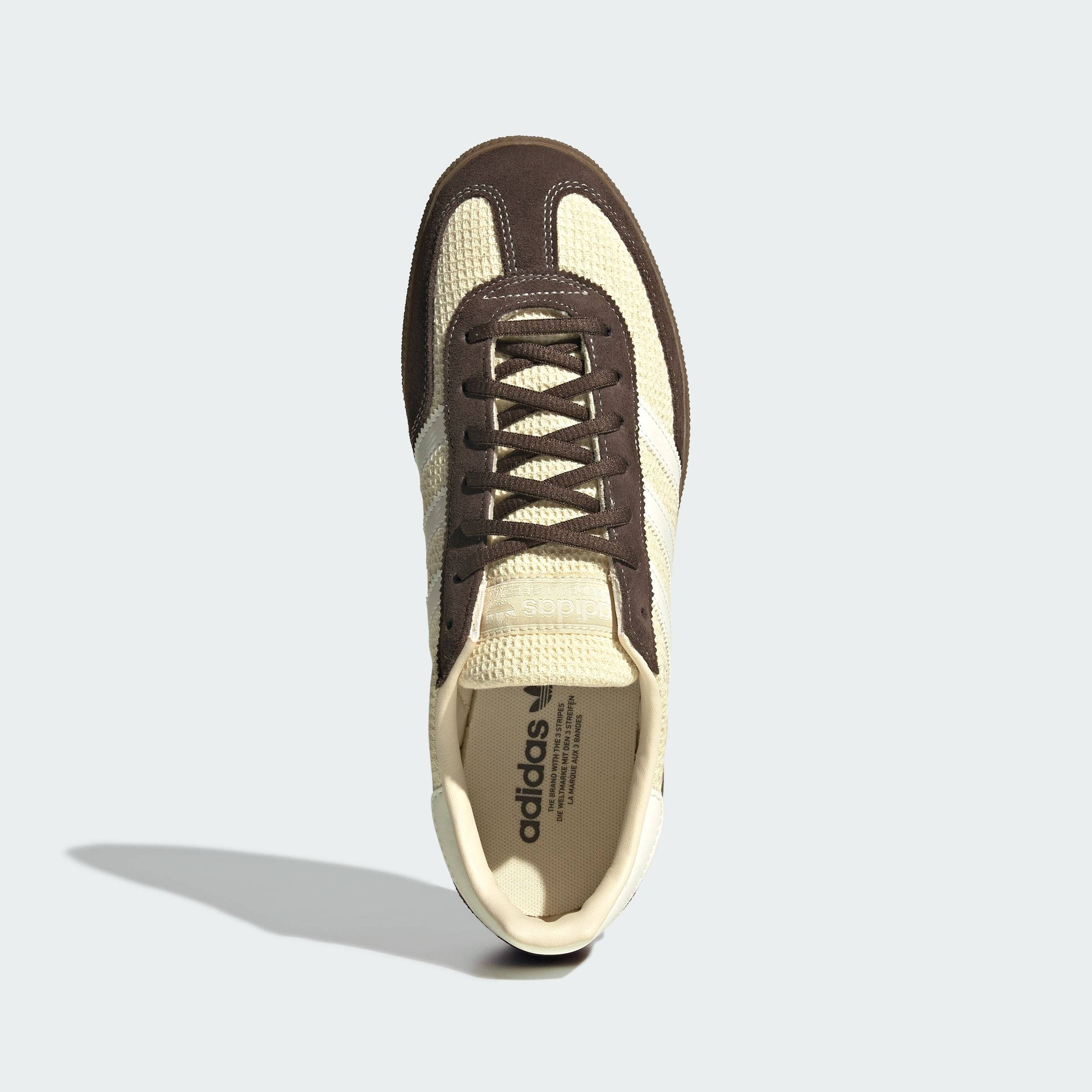 adidas Handball Spezial Warm Vanilla Dark Brown KJ9974 middle