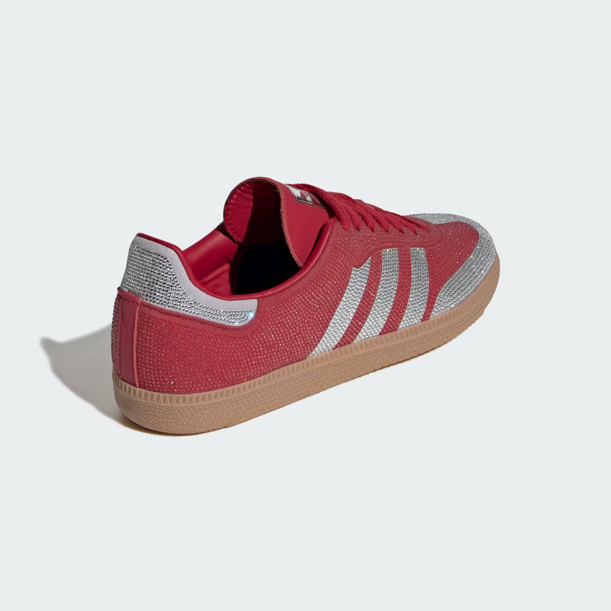 adidas Samba OG Team Victory Red Silver  back