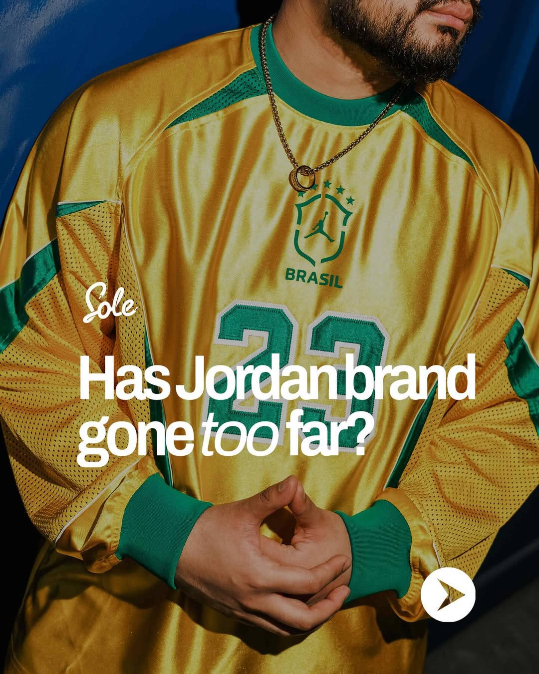 Has Jordan gone too far… or just changed the game? 👀  From golf to NASCAR, to PSG & now Brasil, Jumpman is everywhere.  Is this a culture takeover or overkill?
