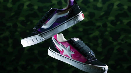 Vans is Linking up with BAPE for the Knu Skool Vans is Linking up with BAPE for the Knu Skool