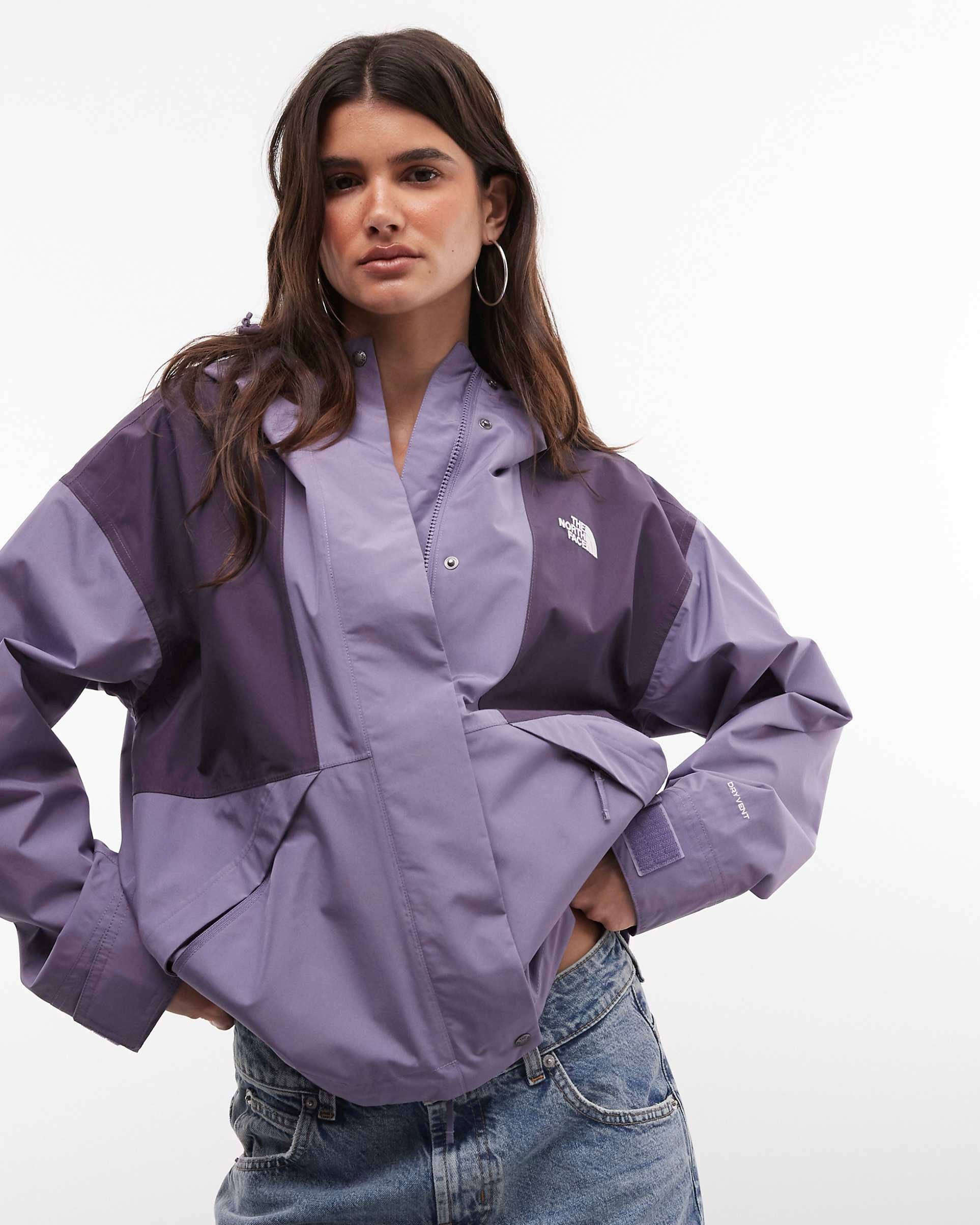 The North Face purple