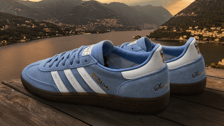 The Lake Como x adidas Handball Spezial Just Turned the Terrace Classic into a Luxury Import The Lake Como x adidas Handball Spezial Just Turned the Terrace Classic into a Luxury Import
