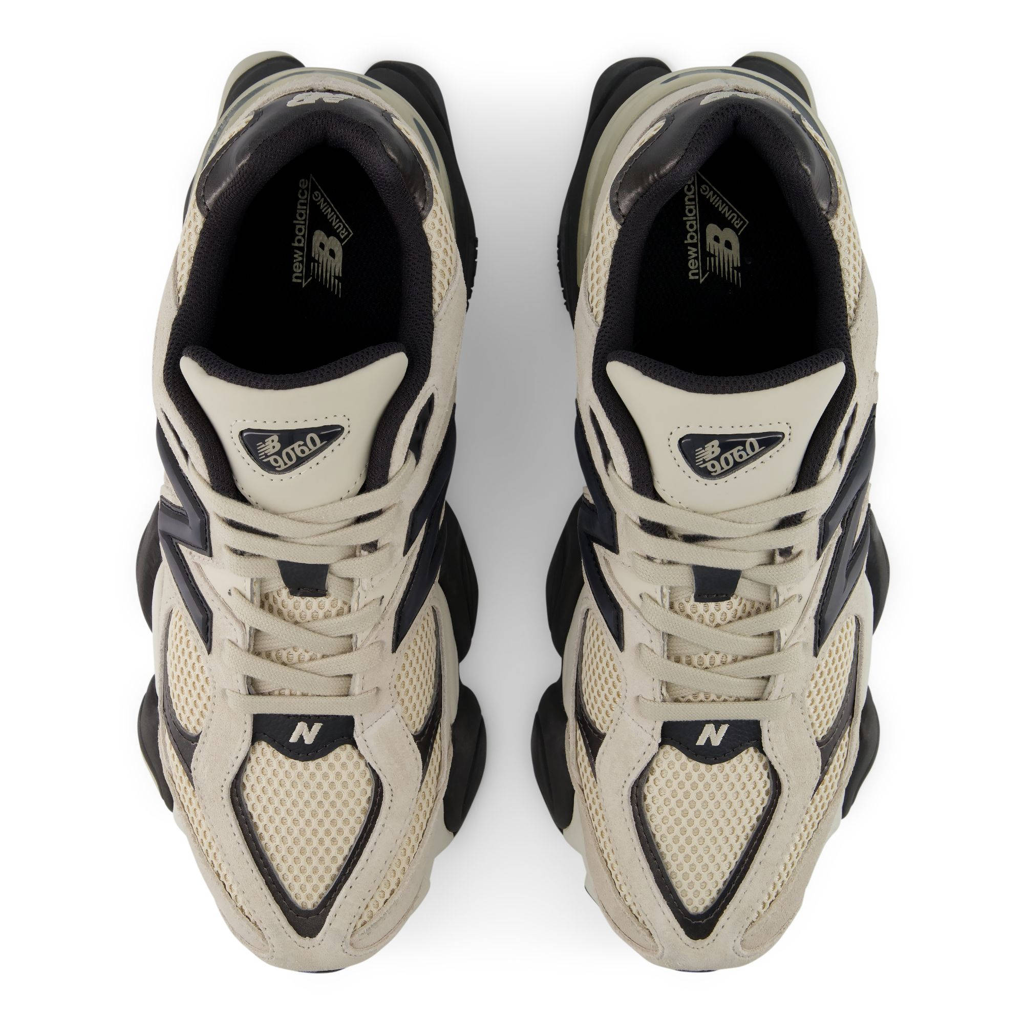 New Balance 9060 Timberwolf Black Cement U90606H1 middle